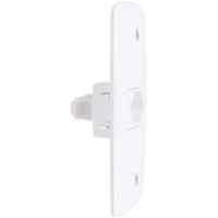 Conjunto 4x2 com 1 Tomada 2P+T 10 A 250 V Tramontina Lux2 Branco