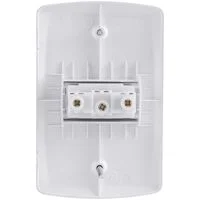 Conjunto 4x2 com 1 Tomada 2P+T 10 A 250 V Tramontina Lux2 Branco