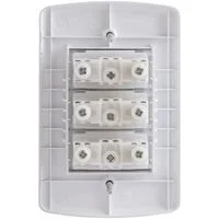Conjunto 4x2 com 3 Tomadas 2P+T 10 A 250 V Tramontina Lux2 Branco