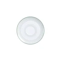 Conjunto Xícara e Pires de Chá Tramontina Lineare em Porcelana Decorada 200 ml 2 Peças