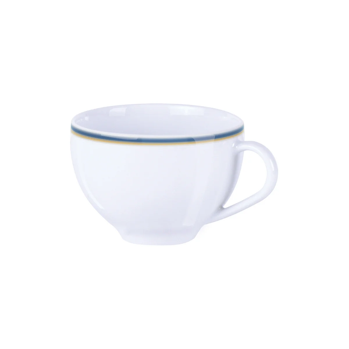 Conjunto Xícara e Pires de Chá Tramontina Nix em Porcelana Decorada 250 ml 2 Peças