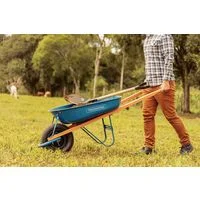 Conjunto de Braços para Carrinho de Mão Tramontina em Madeira