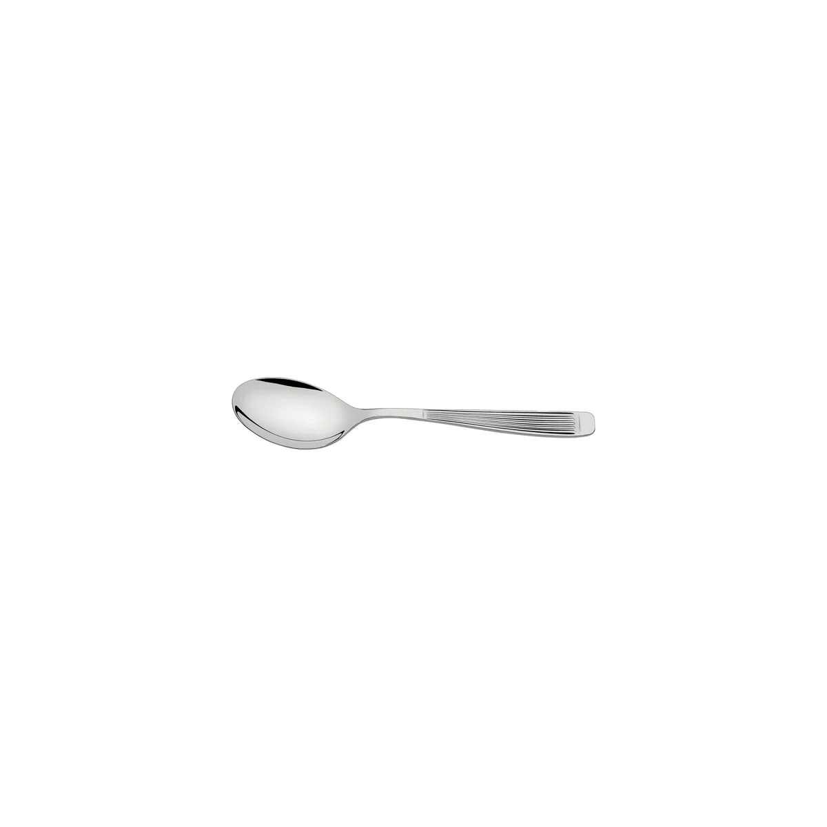 Conjunto de Colheres para Café Tramontina Athenas em Aço Inox com Acabamento Brilho e Fosco 6 Peças