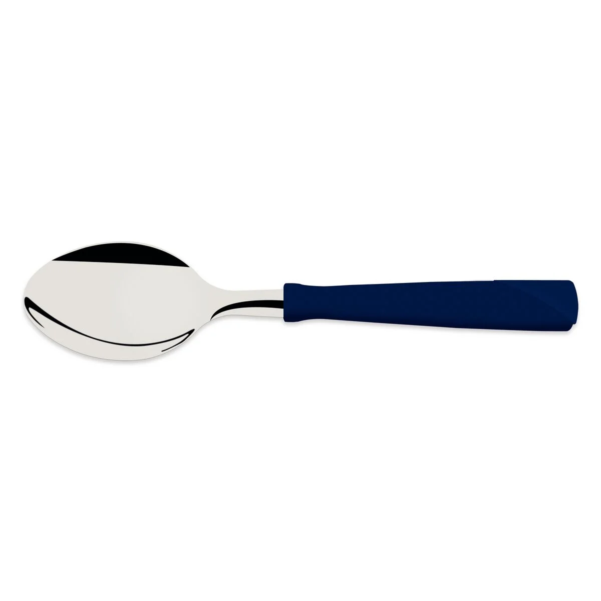 Conjunto de Colheres para Chá Tramontina New Kolor com Lâminas em Aço Inox e Cabos de Polipropileno Azul 12 Peças