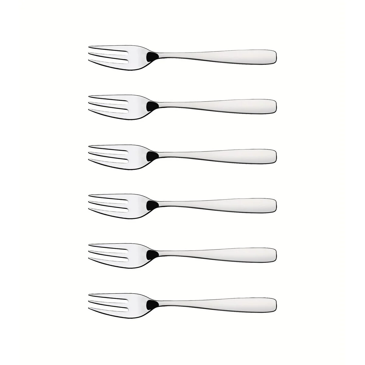 Conjunto de Garfos para Torta Tramontina Amazonas Aço Inox 6 Peças
