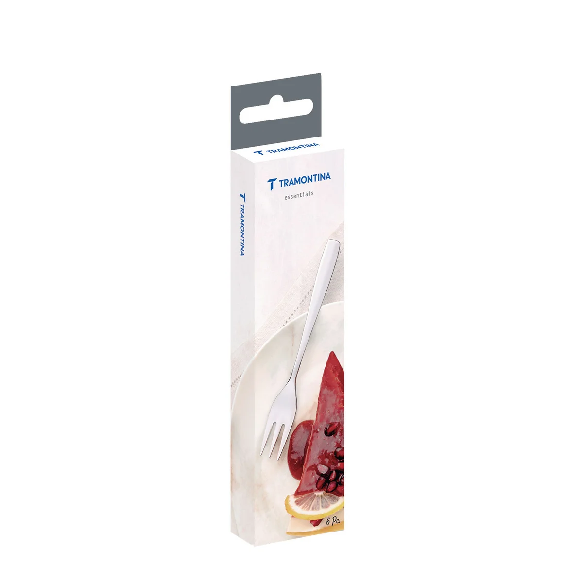 Conjunto de Garfos para Torta Tramontina Amazonas Aço Inox 6 Peças