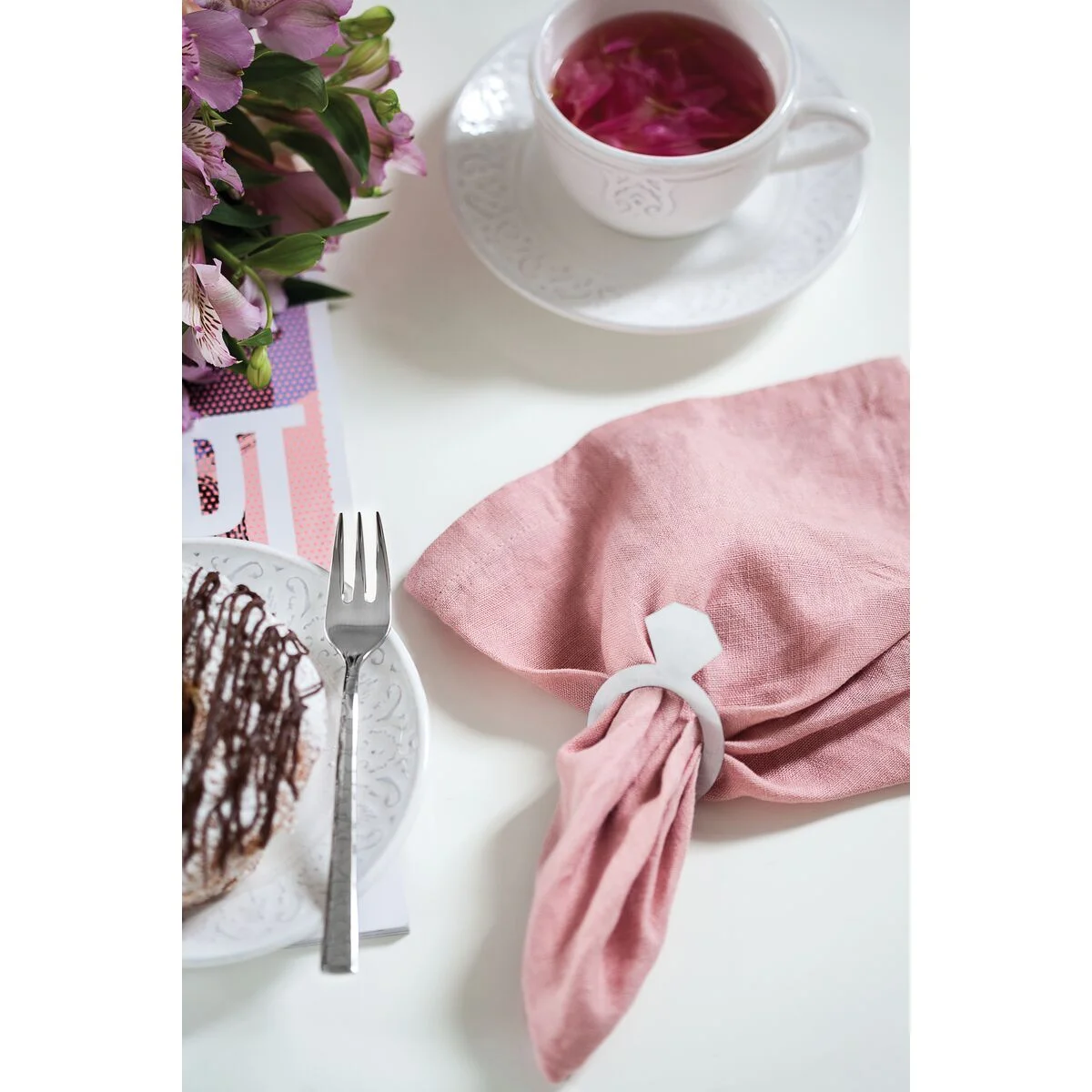 Conjunto de Garfos para Torta Tramontina Berlin em Aço Inox 6 Peças