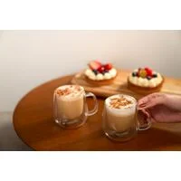 Conjunto de Xícaras Tramontina para chá e cappuccino 200ml 2 Peças