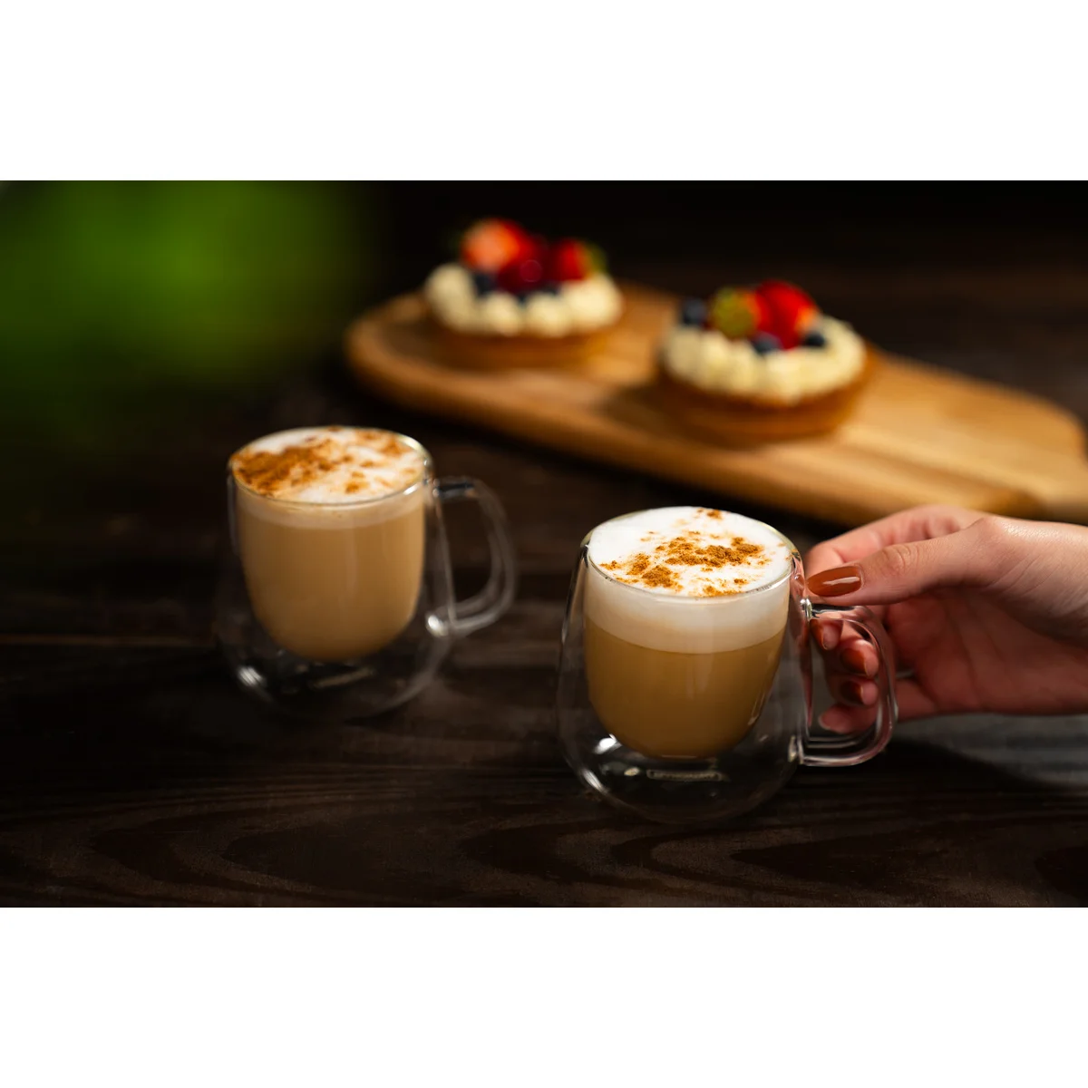 Conjunto de Xícaras Tramontina para chá e cappuccino 200ml 2 Peças