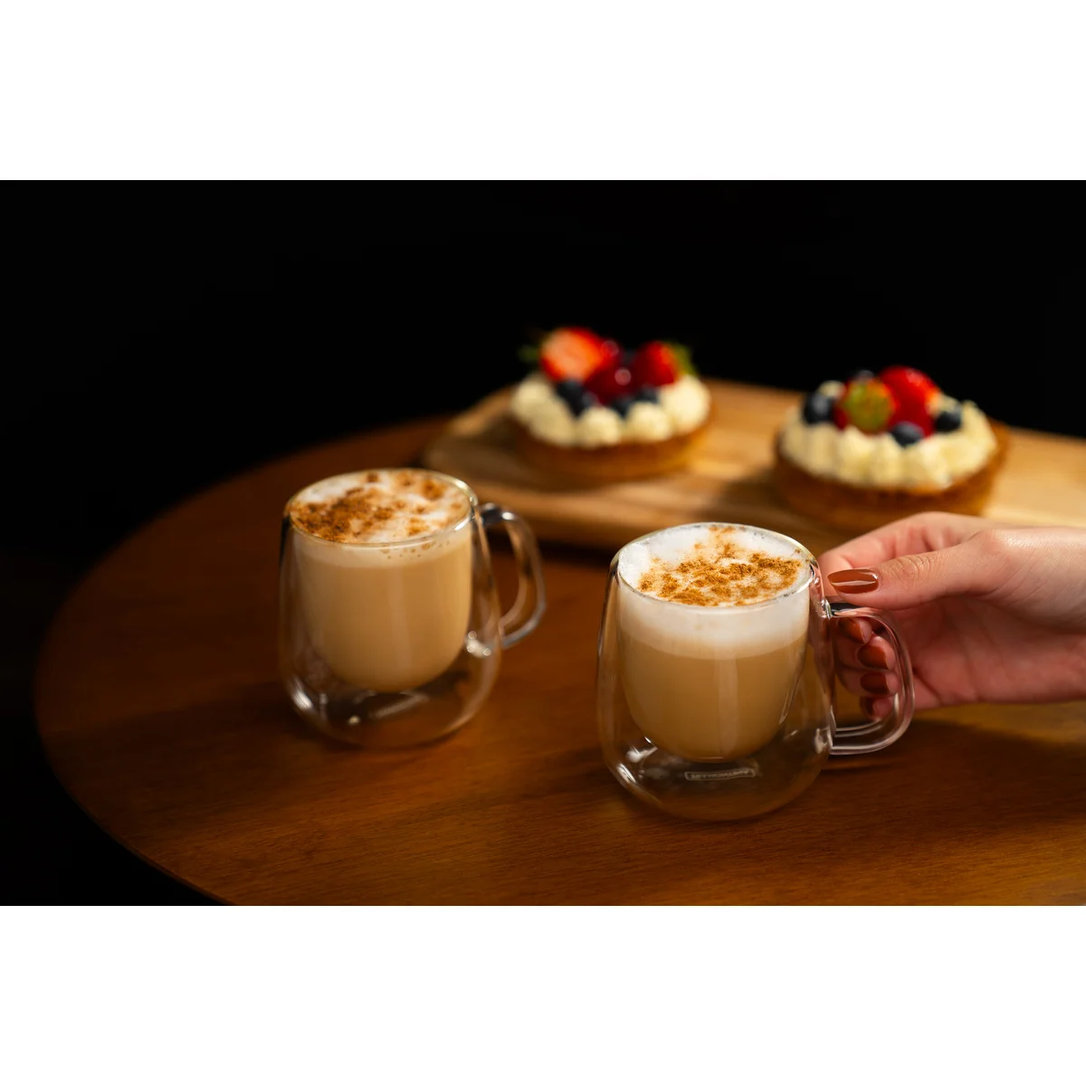 Conjunto de Xícaras Tramontina para chá e cappuccino 200ml 2 Peças