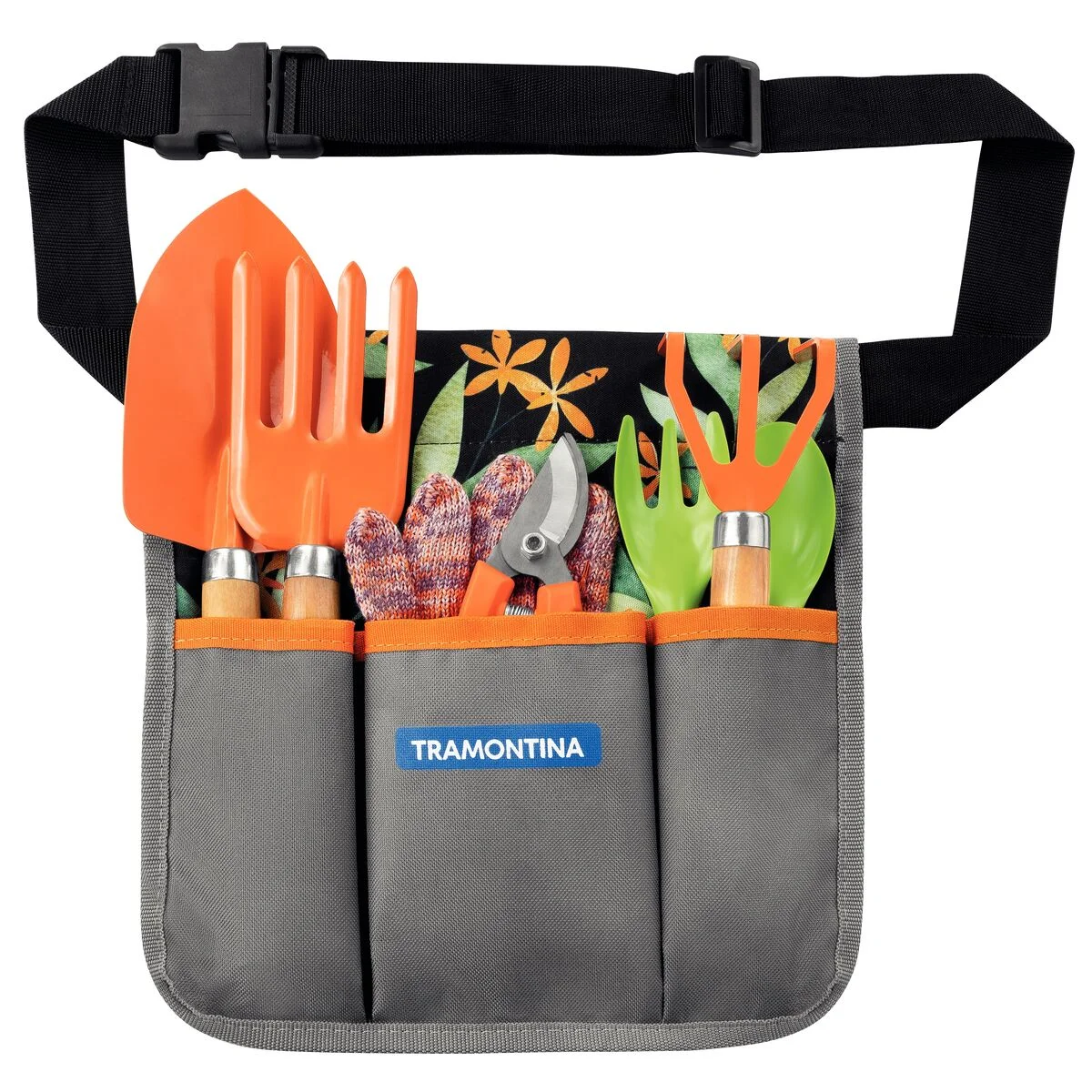 Conjunto para Jardinagem Tramontina com Cinto 8 Peças