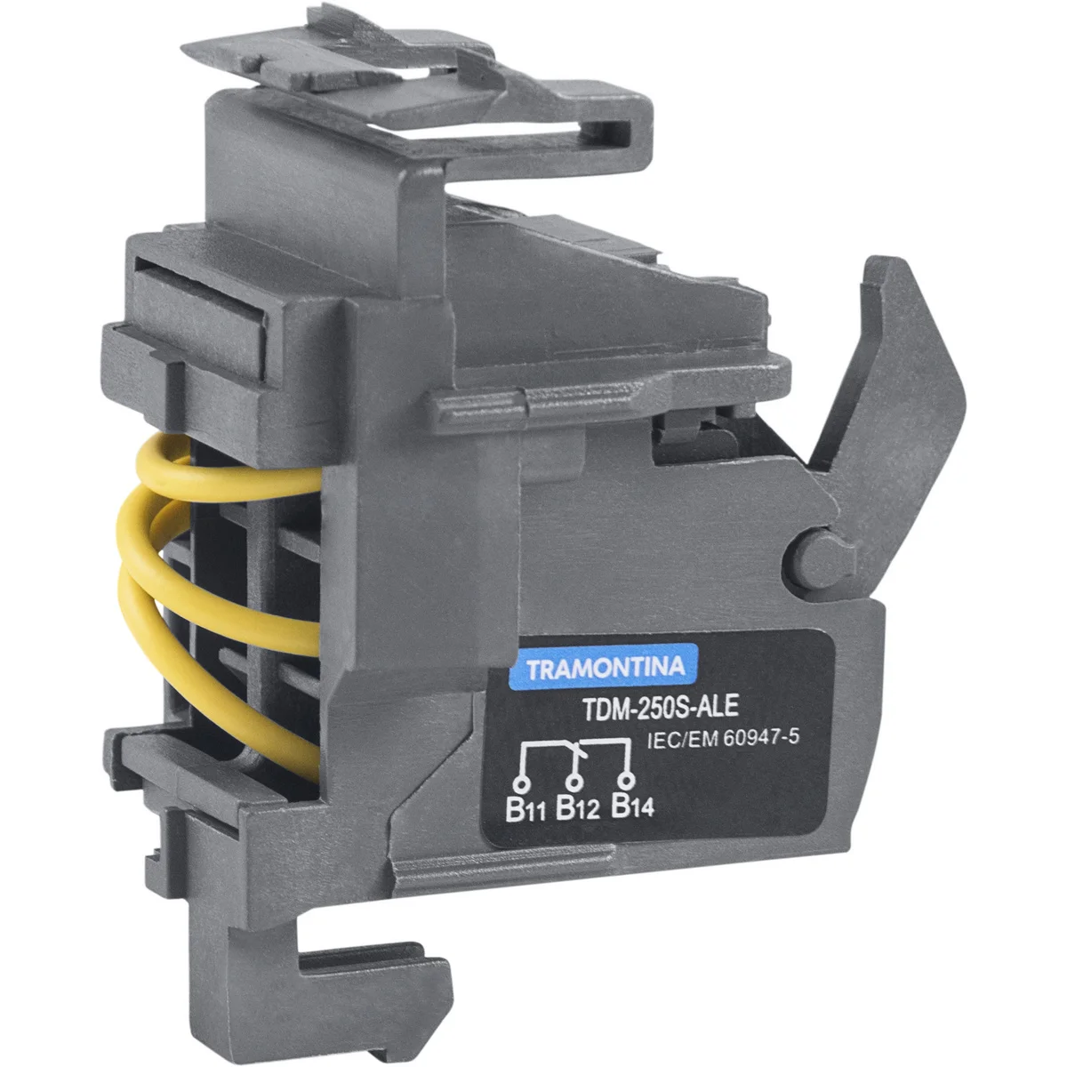 Contato de Alarme TDM Tramontina para Disjuntor Caixa Moldada Frame 250 A Lado Esquerdo