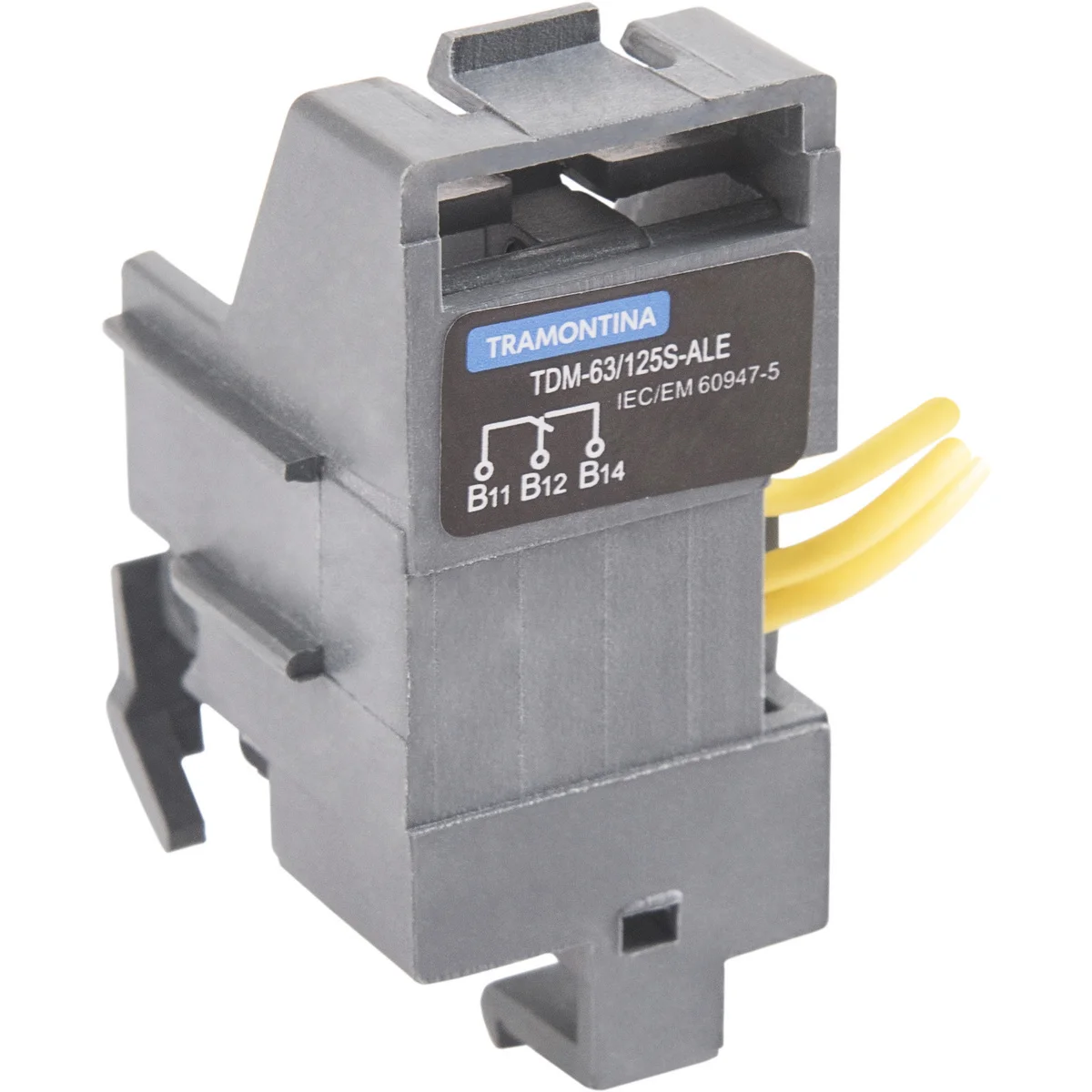 Contato de Alarme TDM Tramontina para Disjuntor Caixa Moldada Frame 63 A 125 A Lado Esquerdo