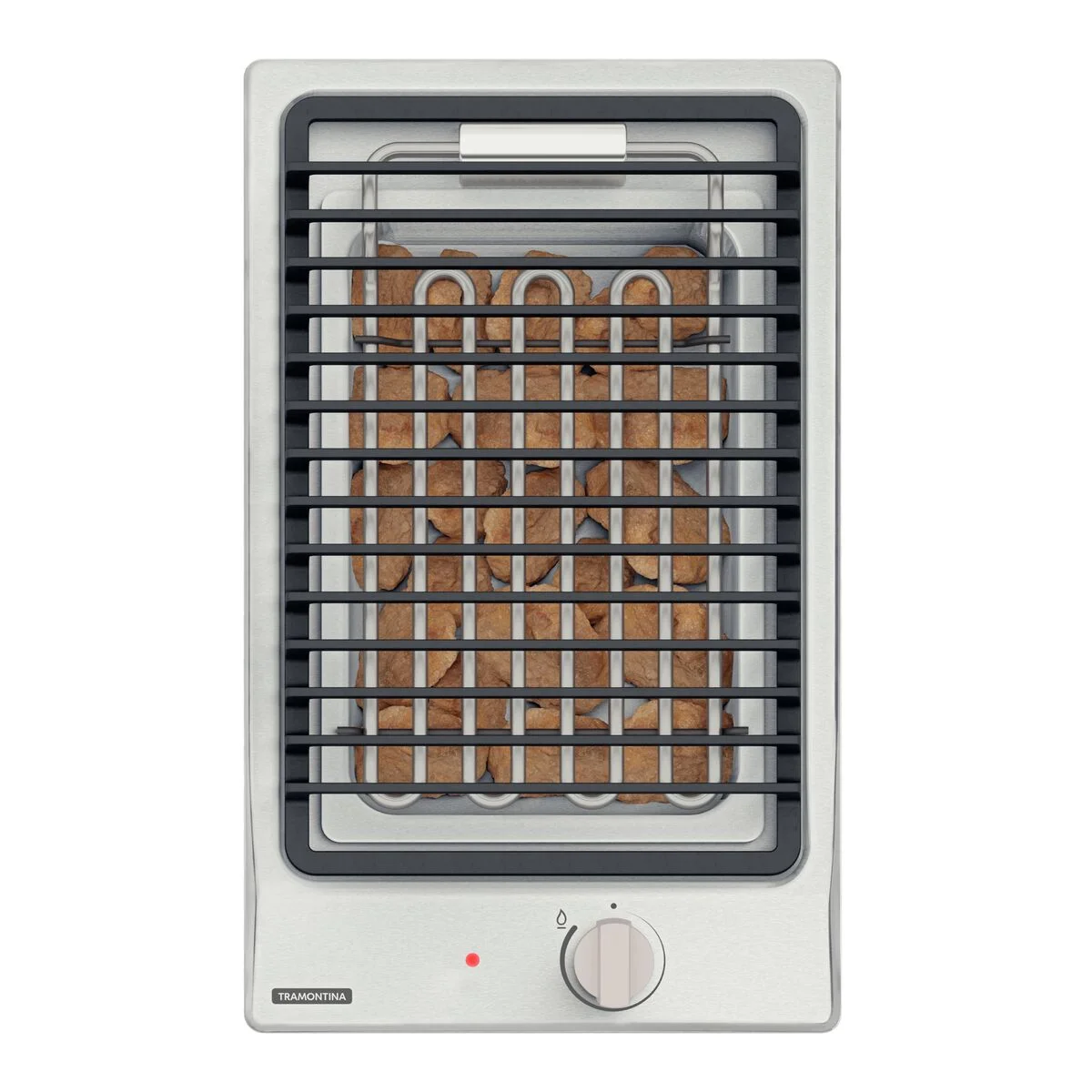 Cooktop Elétrico Tramontina Dominó BBQ IX 30 220 V