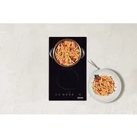 Cooktop Elétrico Tramontina New Dominó Vitrocerâmico com 2 Áreas de Aquecimento e Comando Touch
