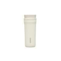 Copo Térmico Tramontina 460 ml Bege em Aço Inox com Bocal 360°
