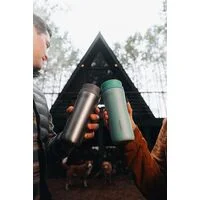 Copo Térmico Tramontina 460 ml Verde em Aço Inox com Bocal 360°