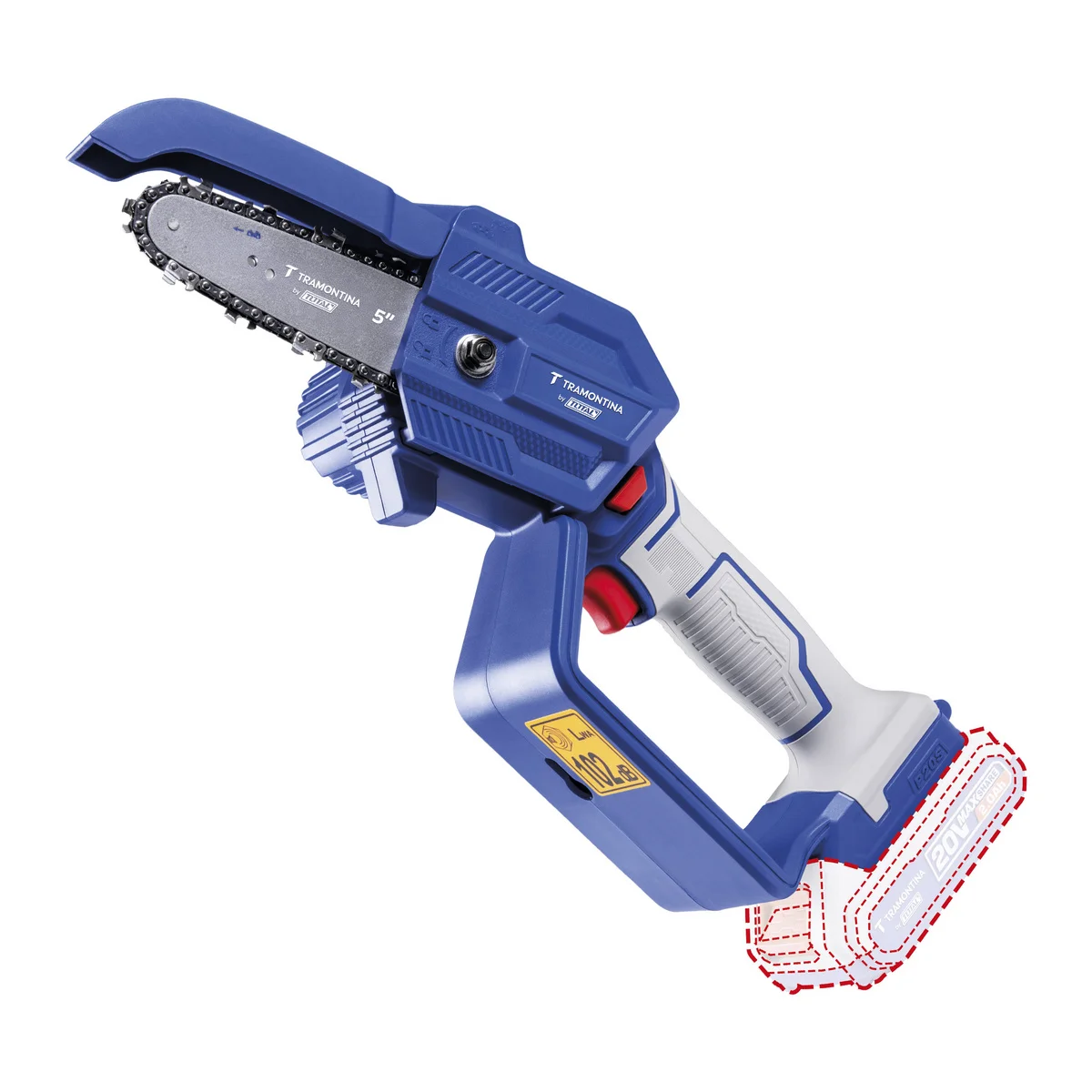 Cortador de Galhos 20V 5" (130 mm) Tramontina by Total - Sem Bateria e Carregador
