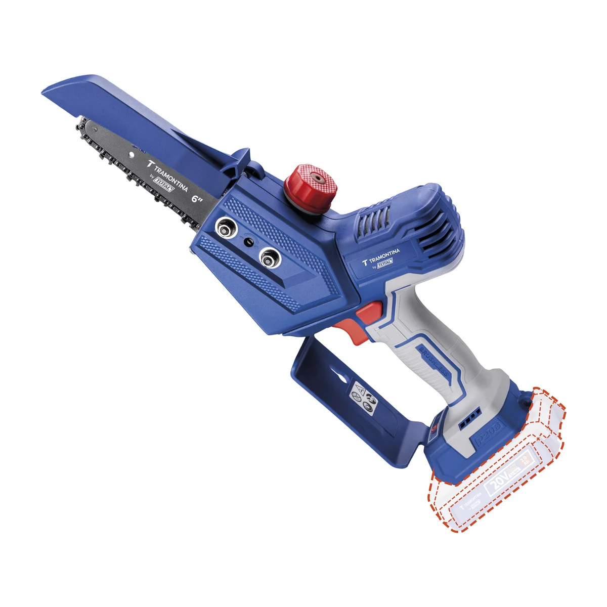 Cortador de Galhos 20V 6" (150 mm) Tramontina by Total - Sem Bateria e Carregador