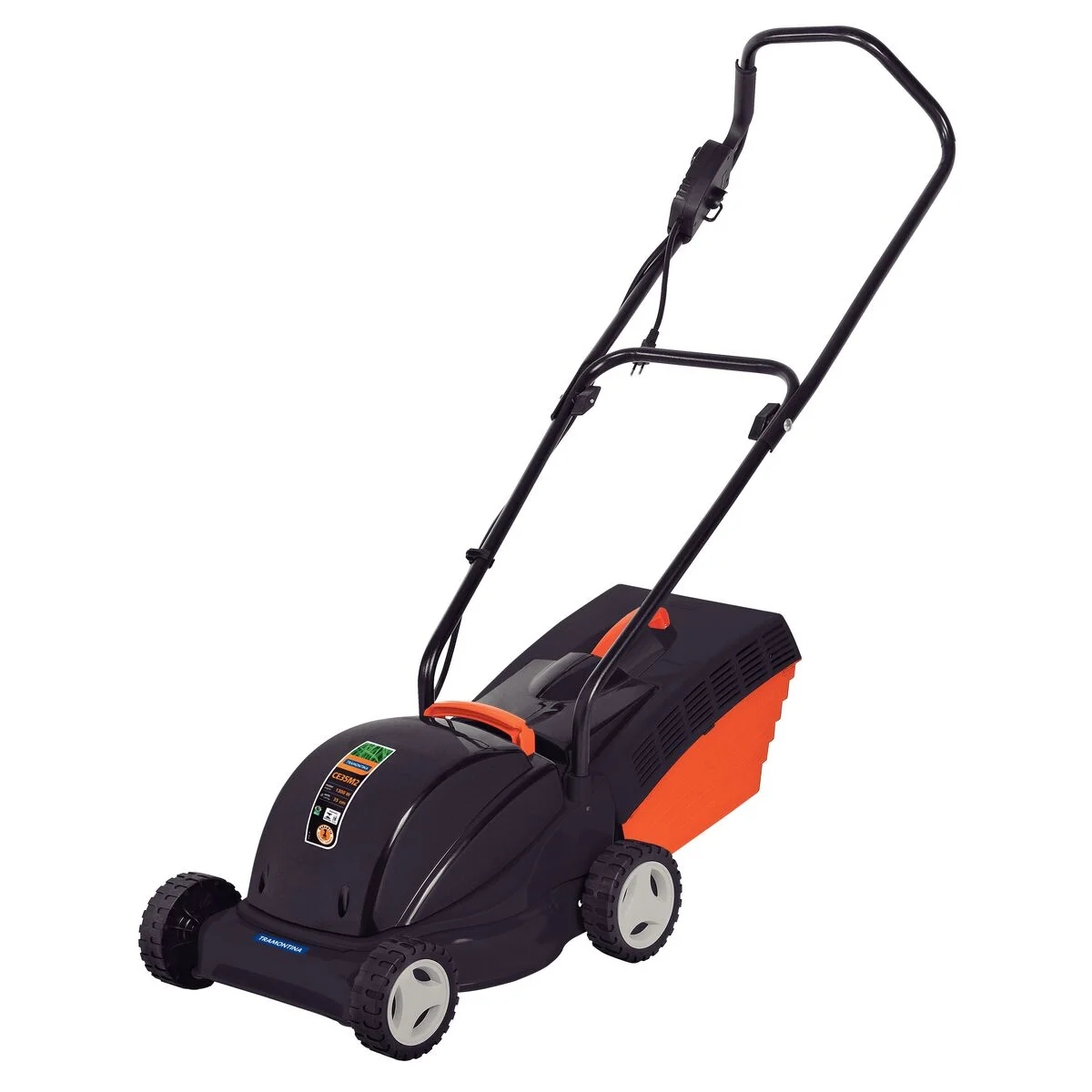 Cortador de Grama Elétrico Tramontina CE35M2 com Diâmetro de Corte de 350 mm Coletor Rígido e Chassi Metálico 1300 W 220 V