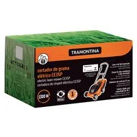 Cortador de Grama Elétrico Tramontina CE35P com Diâmetro de Corte de 350 mm Coletor Rígido e Chassi de Plástico 1300 W 127 V