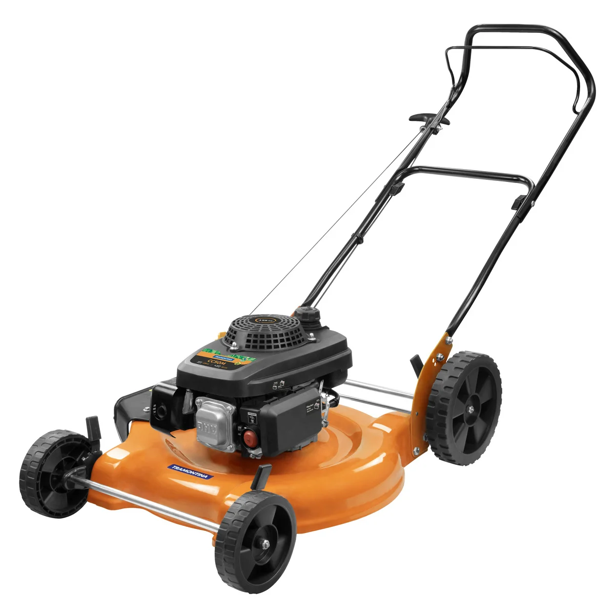 Cortador de Grama a Gasolina Tramontina CC50M Diâmetro de Corte de 500 mm Motor 6 hp e Chassi Metálico