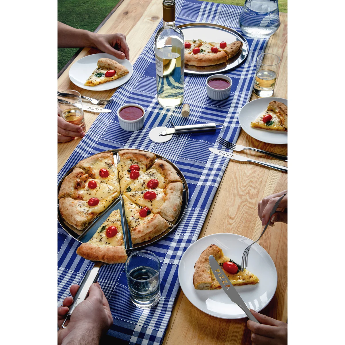 Cortador de Pizza Tramontina Marffim em Aço Inox