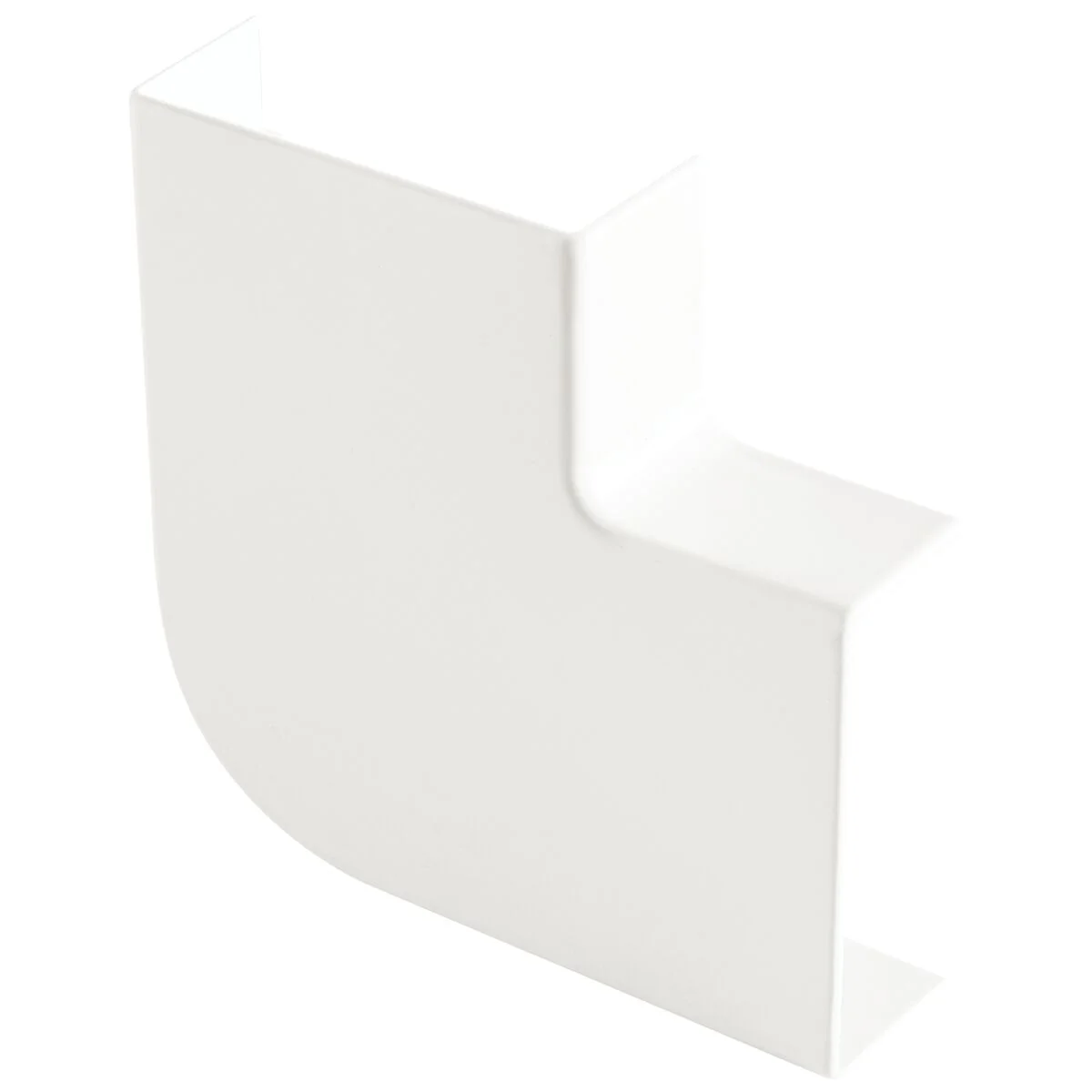 Cotovelo 90 Graus para Canaleta 50x20mm Branco Lizflex