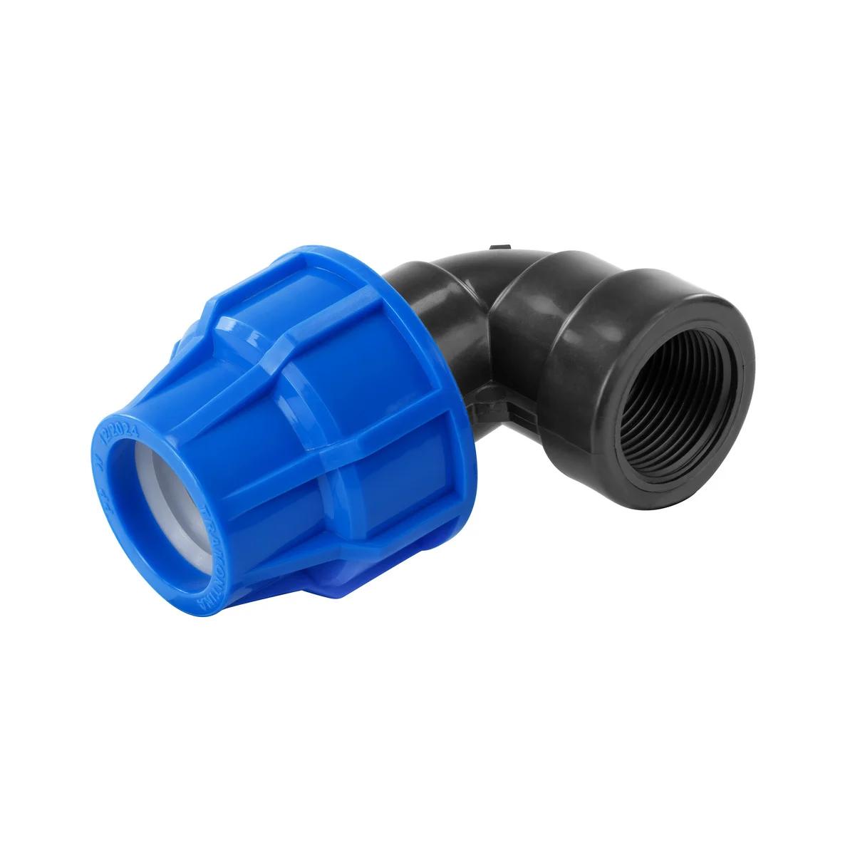 Cotovelo 90º de Compressão Rosca Fêmea 32 mm x 1" Tramontina para Tubos de PEAD