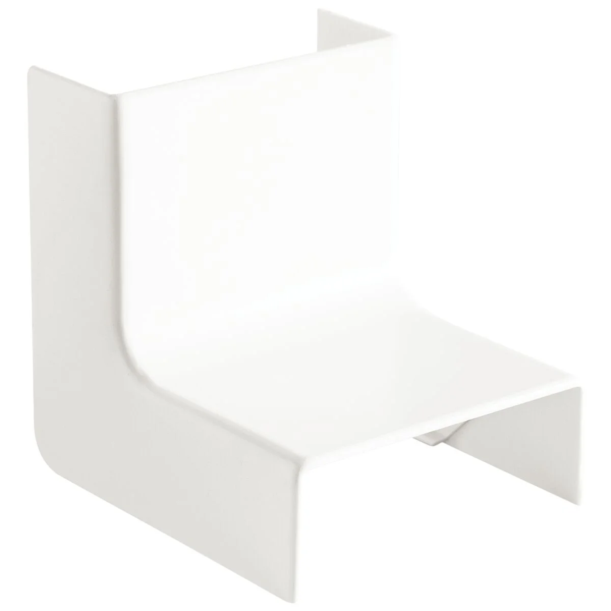 Cotovelo Interno para Canaleta 50x20mm Branco Lizflex