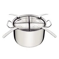 Cozi-Pasta Tramontina Professional em Aço Inox com 4 Divisórias Ø30 cm 13,5 L Sem Embalagem Litografada