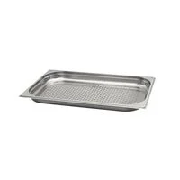 Cuba Perfurada Tramontina GN 1/1 em Aço Inox sem Alças Profundidade 40 mm - Aço 201