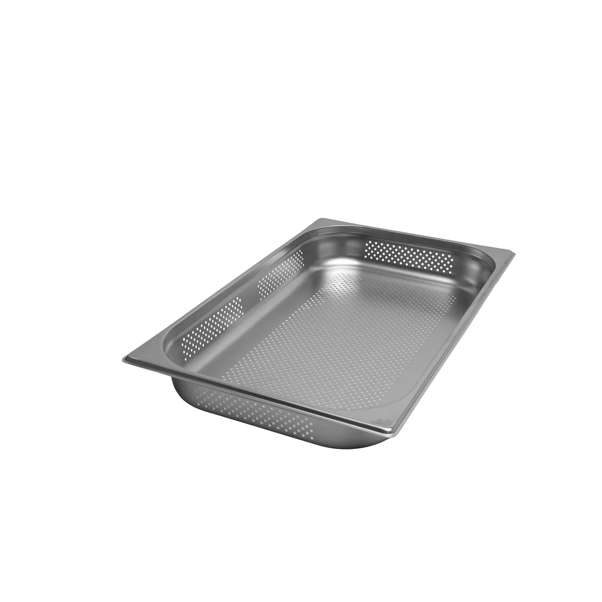 Cuba Perfurada Tramontina GN 1/1 em Aço Inox sem Alças Profundidade 65 mm - Aço 201