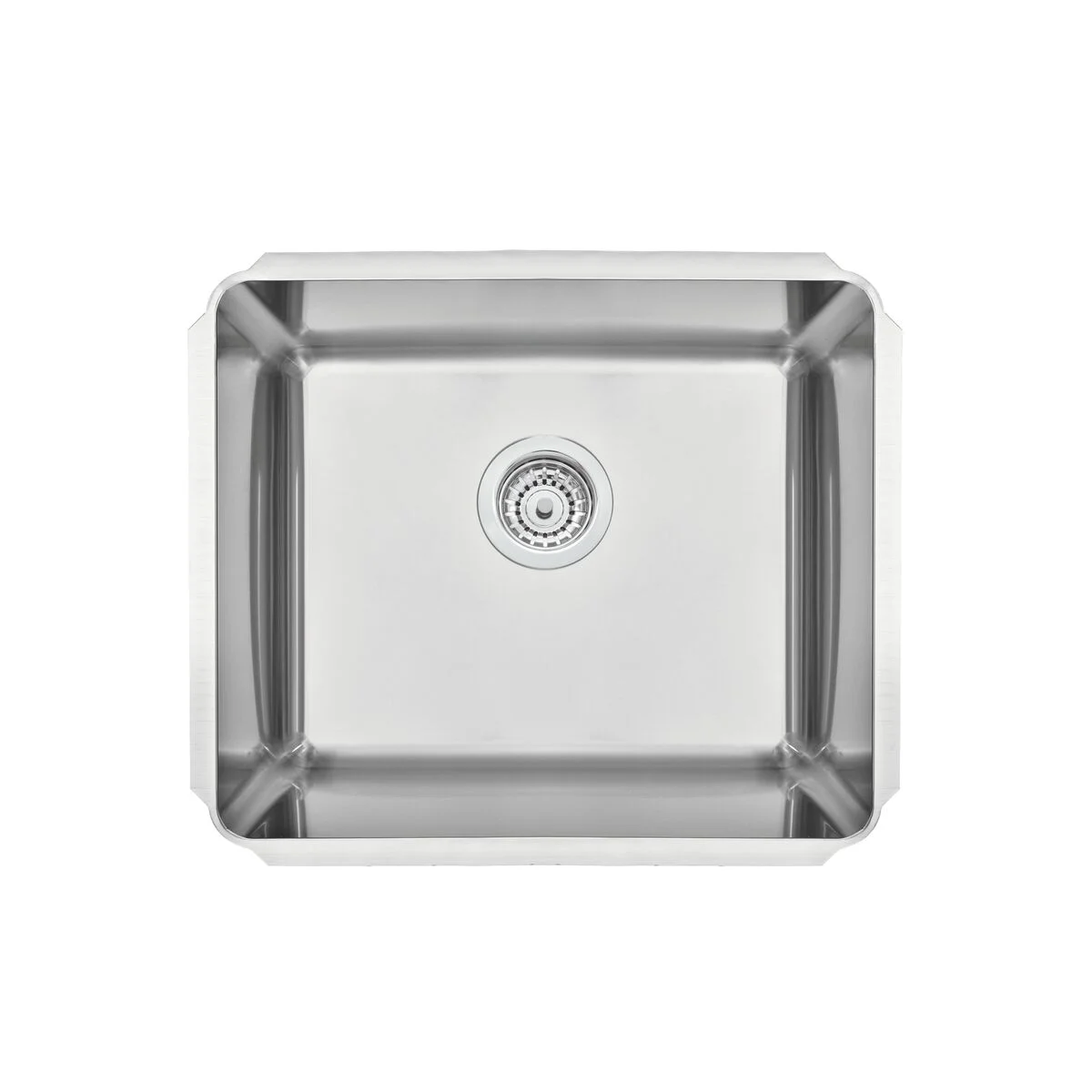 Cuba Profissional de embutir Tramontina Dritta Pro em Aço Inox com Acabamento Acetinado 50x40 cm