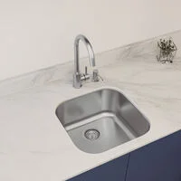 Cuba Tramontina Aria Maxi 40 BS em Aço Inox Escovado Com Monocomando e Dosador