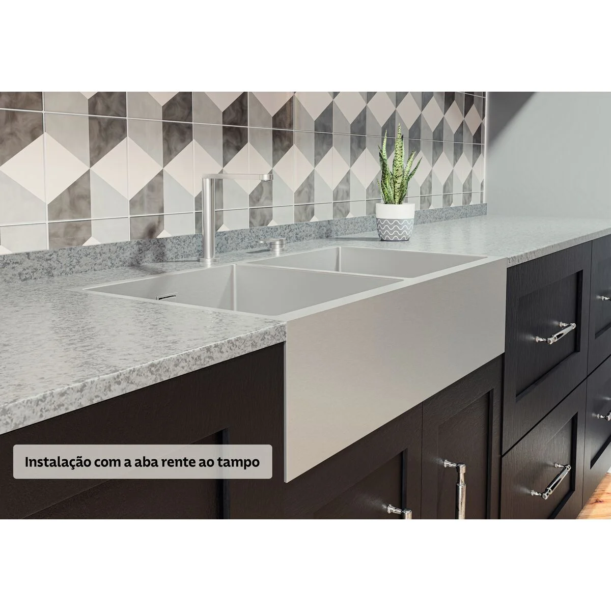 Cuba Tramontina Design Collection Farm 1C 70 com Acabamento Acetinado