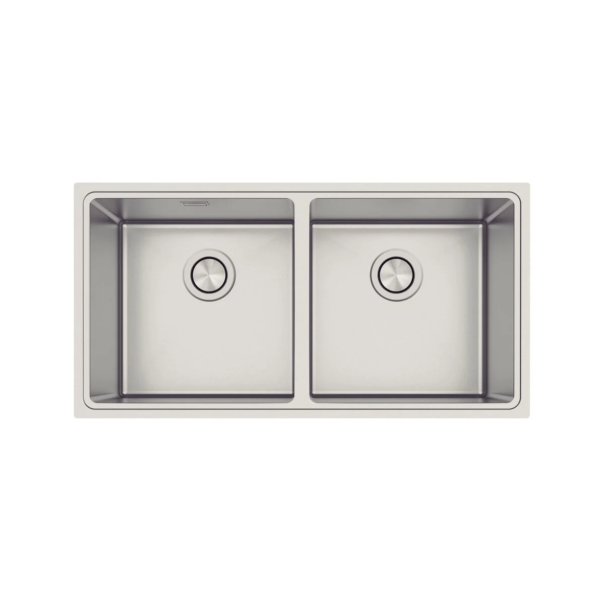 Cuba Tramontina Design Collection Quadrum 2C 40 em Aço Inox com Acabamento Acetinado