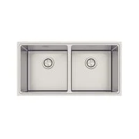 Cuba Tramontina Design Collection Quadrum 2C 40 em Aço Inox com Acabamento Acetinado