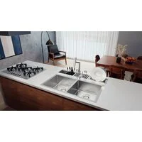 Cuba Tramontina Design Collection Quadrum 2C 40 em Aço Inox com Acabamento Acetinado
