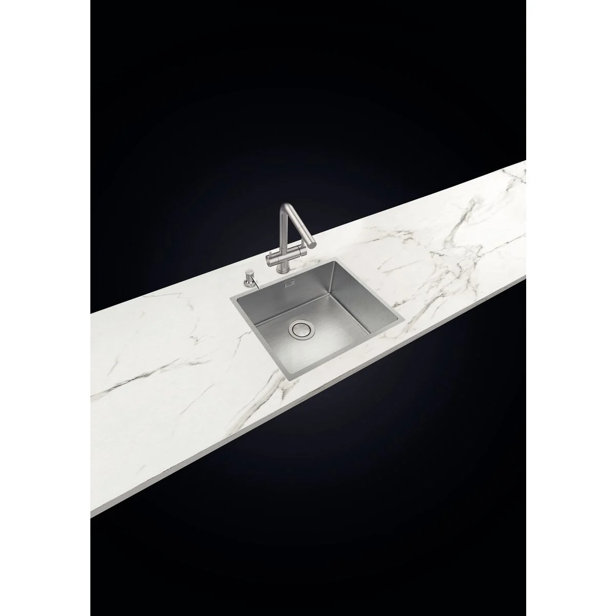 Cuba Tramontina Design Collection Quadrum 50 em Aço Inox com Acabamento Acetinado