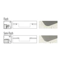 Cuba Tramontina Design Collection Quadrum em Aço Inox com Revestimento PVD Rose 50x40 cm