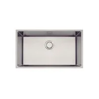 Cuba Tramontina Design Collection Quadrum 70 em Aço Inox com Acabamento Acetinado e Válvula de 4 1/2" com escape