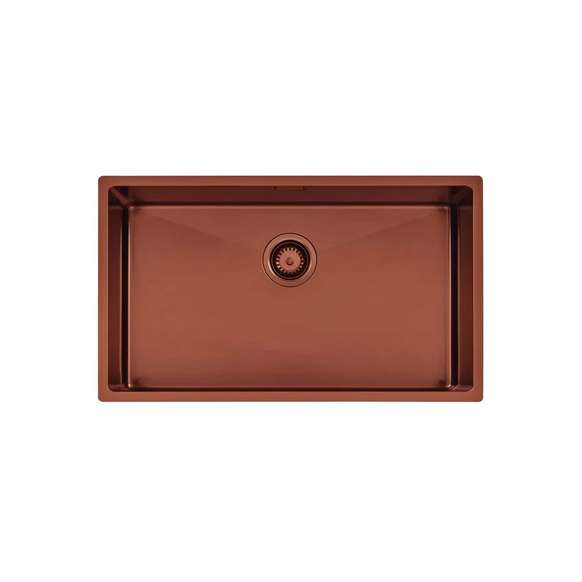 Cuba Tramontina Design Collection Quadrum em Aço Inox com Revestimento PVD Rose 70x40 cm