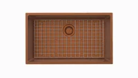 Cuba Tramontina Design Collection Quadrum em Aço Inox com Revestimento PVD Rose 70x40 cm