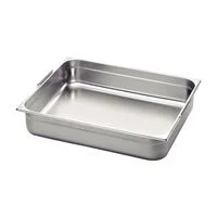 Cuba Tramontina GN 1/1 em Aço Inox com Alças Móveis Profundidade 180 mm - Aço 304