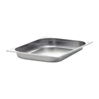 Cuba aço inox 1/2 sem alças - profundidade 65mm
