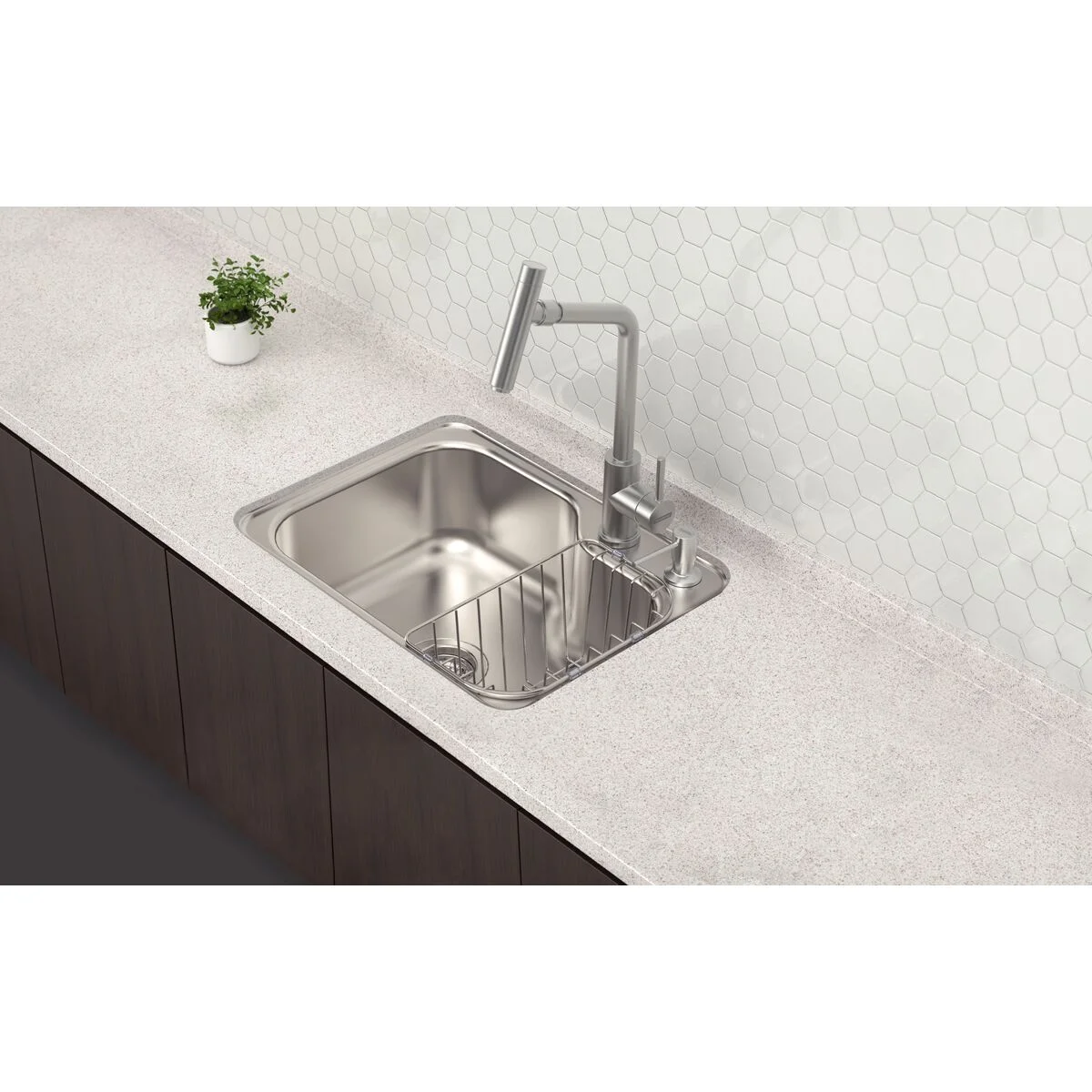 Cuba Tramontina Morgana Compact 48 FX Undermount em Aço Inox
