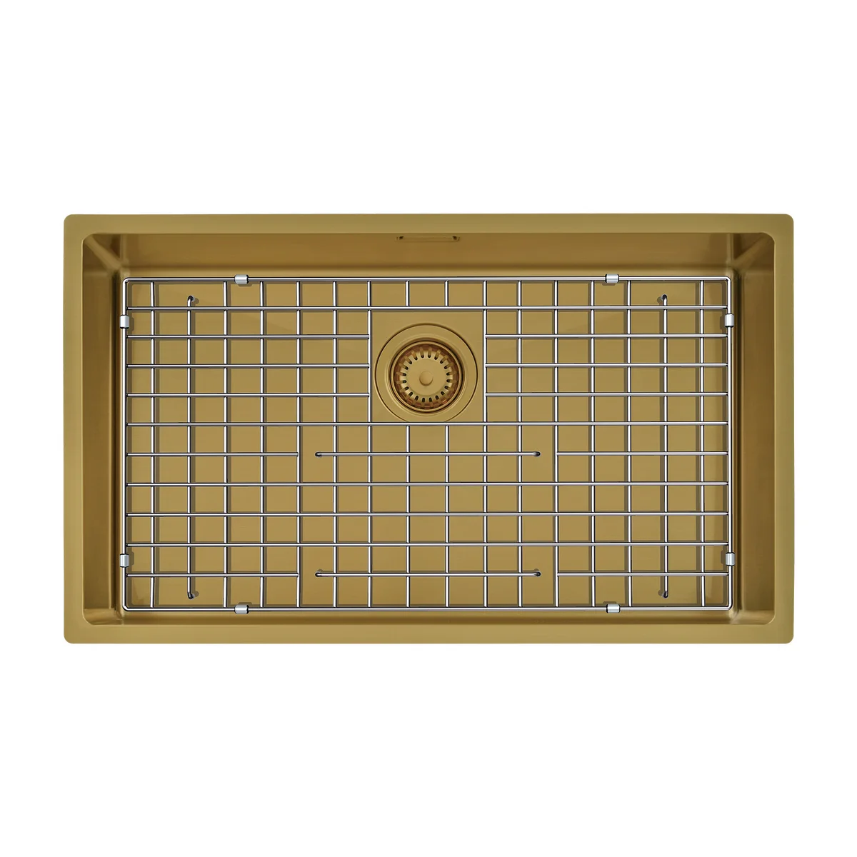 Cuba Tramontina Quadrum 70 Light Gold em Aço Inox com PVD