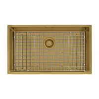 Cuba Tramontina Quadrum 70 Light Gold em Aço Inox com PVD