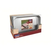Cuba aço inox 1/1 sem alças - profundidade 65mm